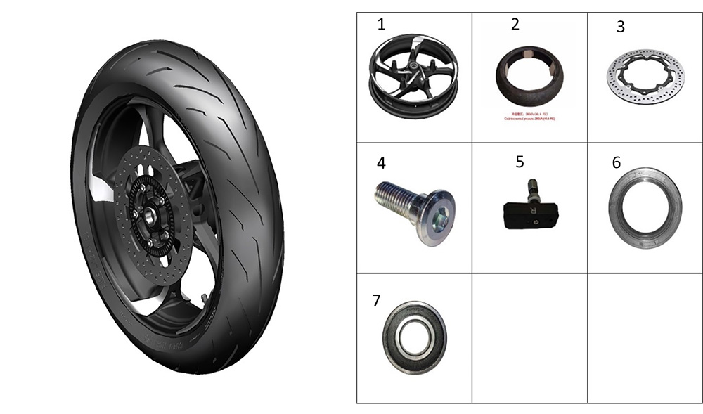 Колесо переднее