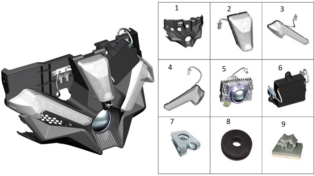 Фара передняя