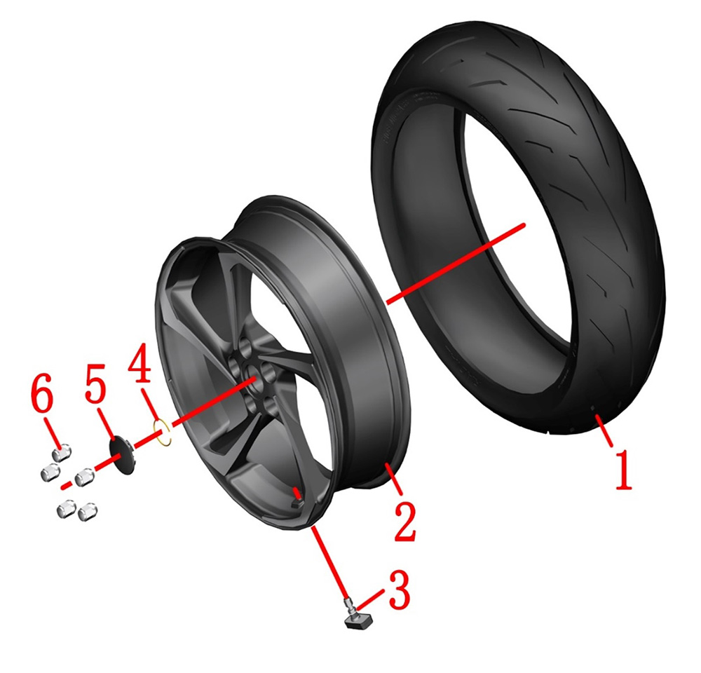 Заднее колесо