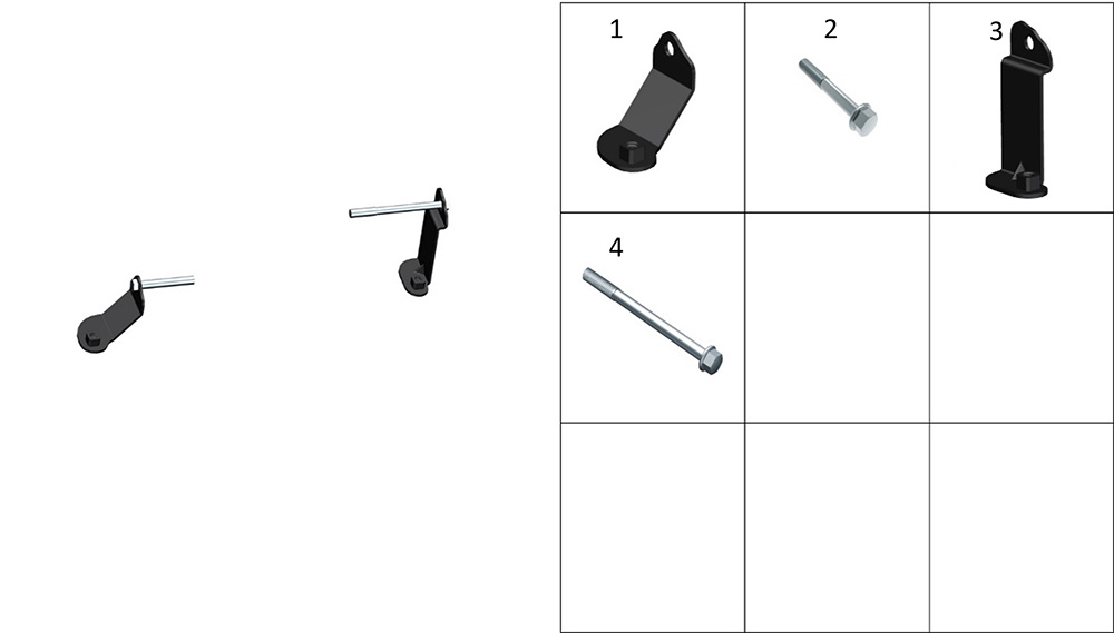 Кронштейн обтекателя