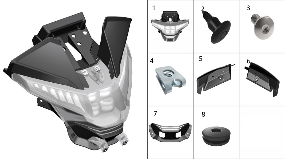 Фара передняя