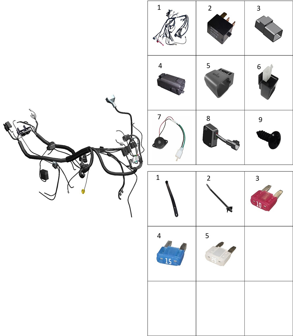 Электропроводка и реле