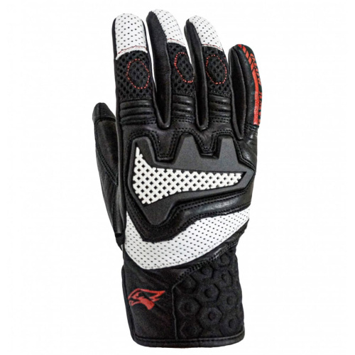 Перчатки HAWK MOTO COBRA (черный/белый, XXXXL, 5860541-794-4804)