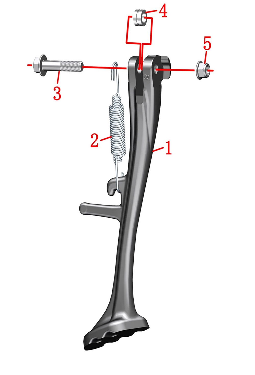 Подножка боковая