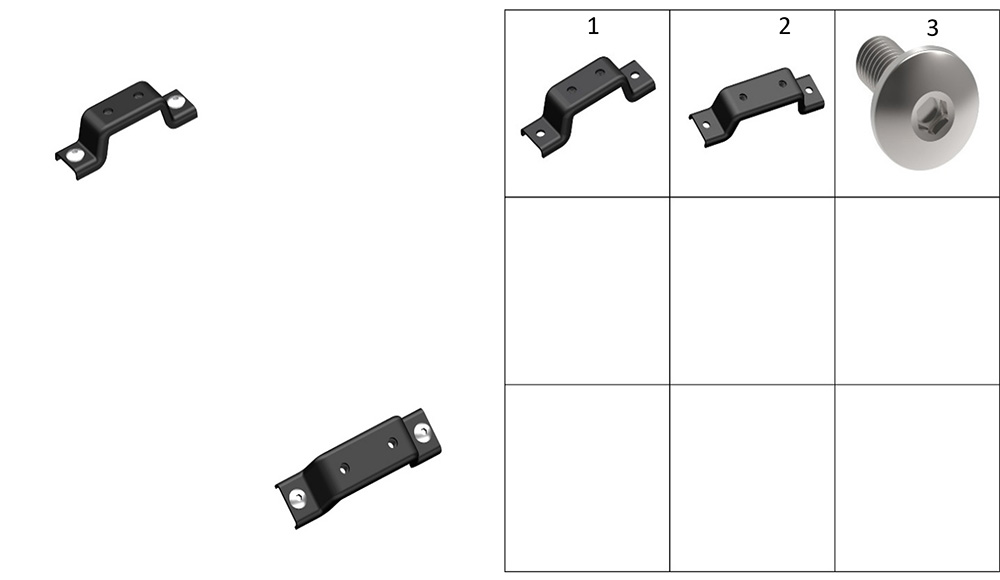 Опора бака топливного
