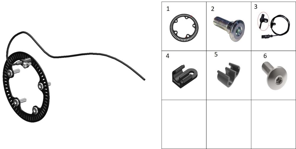 ABS колеса переднего