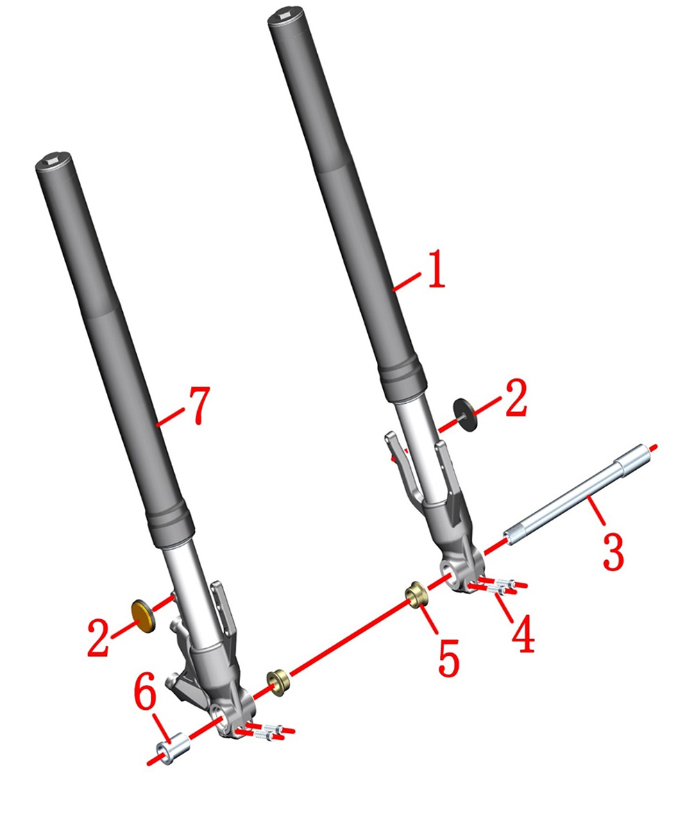 Подвеска передняя