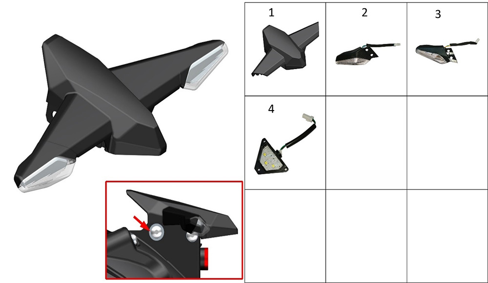 Блок фонарей задних 2