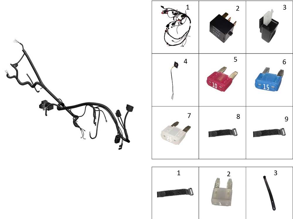 Электропроводка и реле