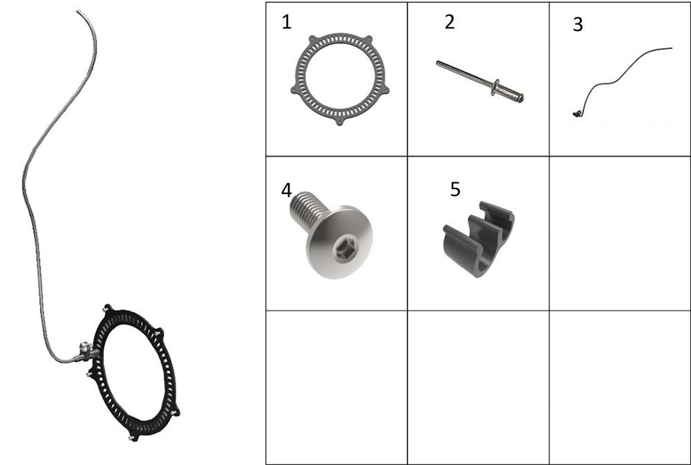 Датчик скорости колеса