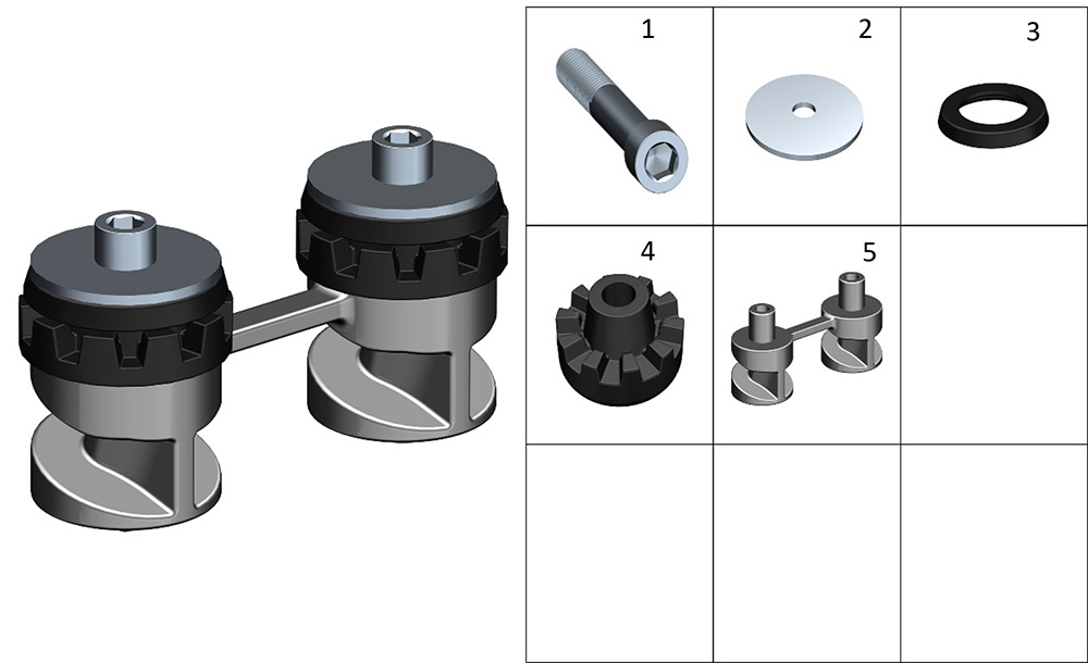 Кронштейн бака топливного