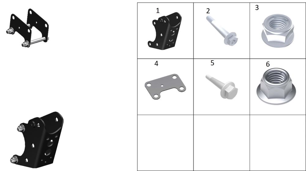 Кронштейн рамы