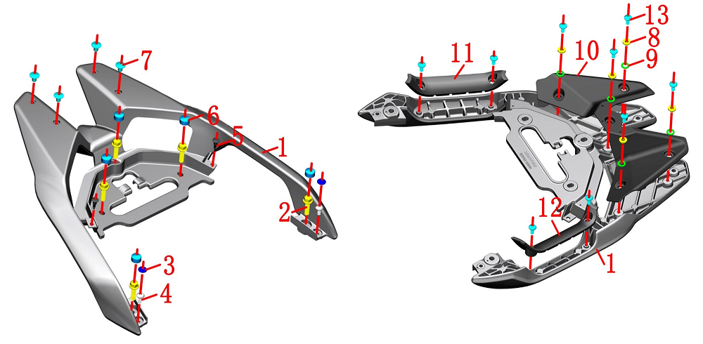 Багажник задний