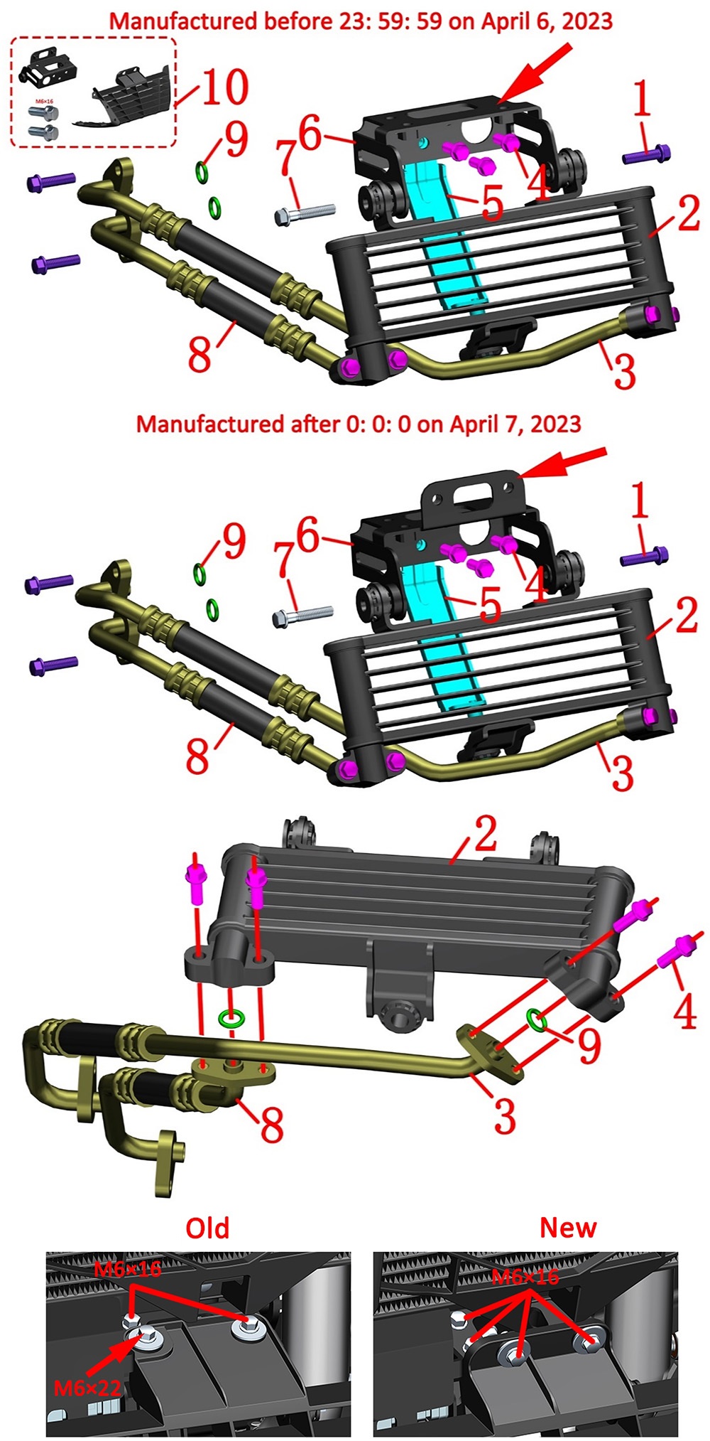 Система охлаждения масла