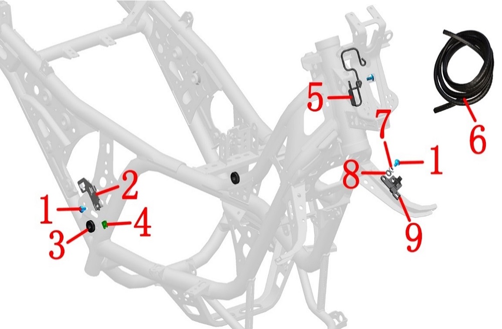 Держатели тросов