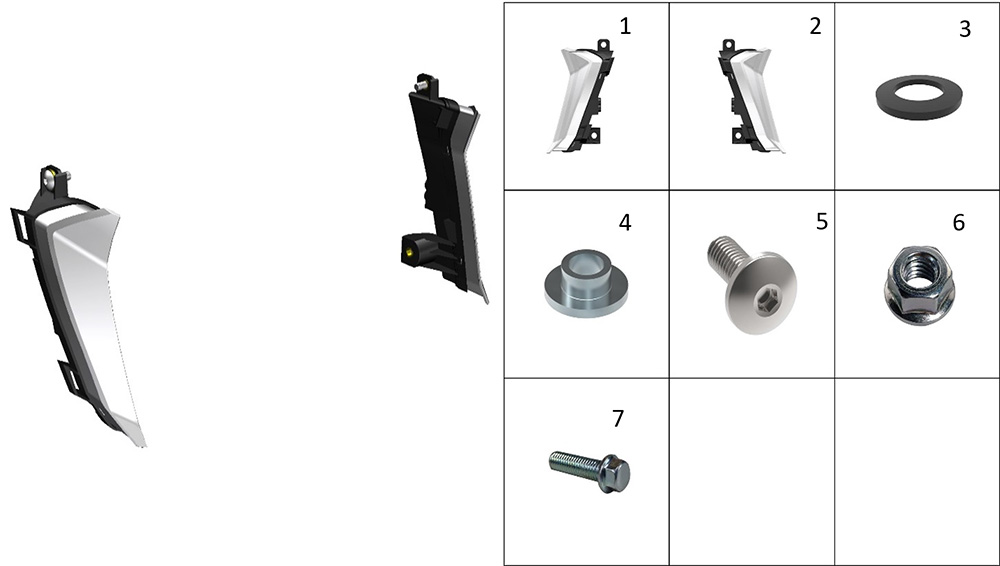 Указатель поворота передний