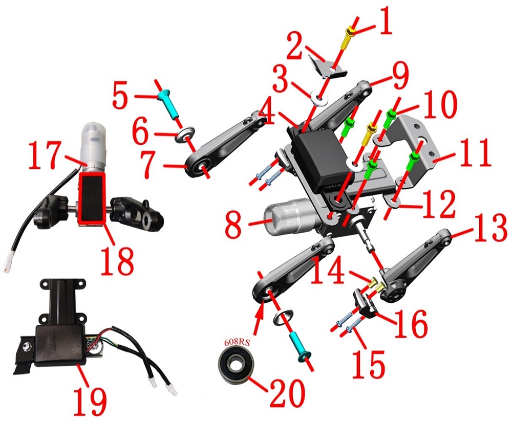 Ветровое стекло в сборе 2