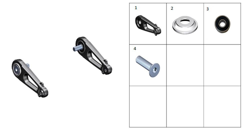 Рычаги подъемного механизма ветрового стекла верхние