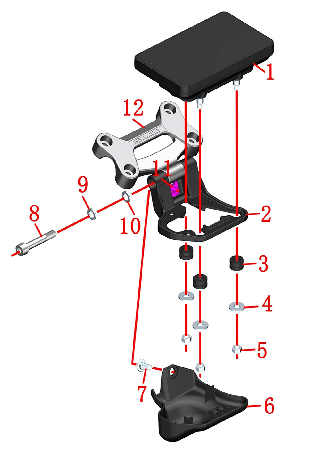 Приборная панель.USB.Крепление руля-2