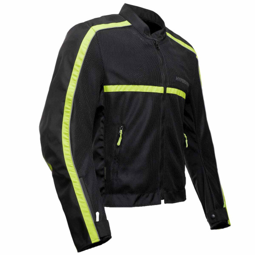 Куртка HYPERLOOK Aves (6430427-806-9959, 4XL, черный/Hi-Vis зеленый)