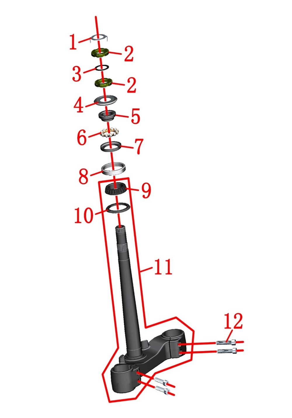 Траверса нижняя