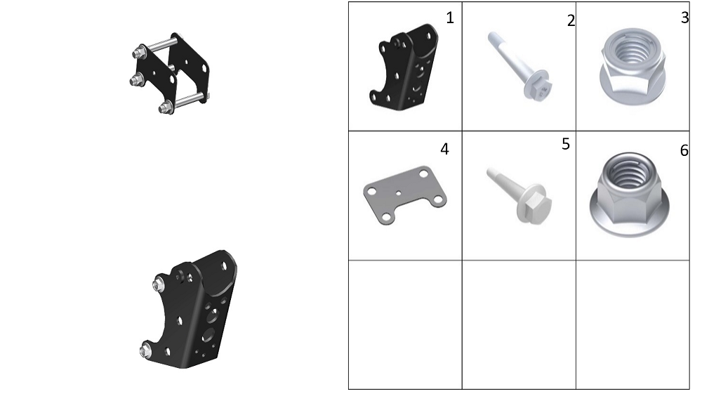 Кронштейн крепления двигателя