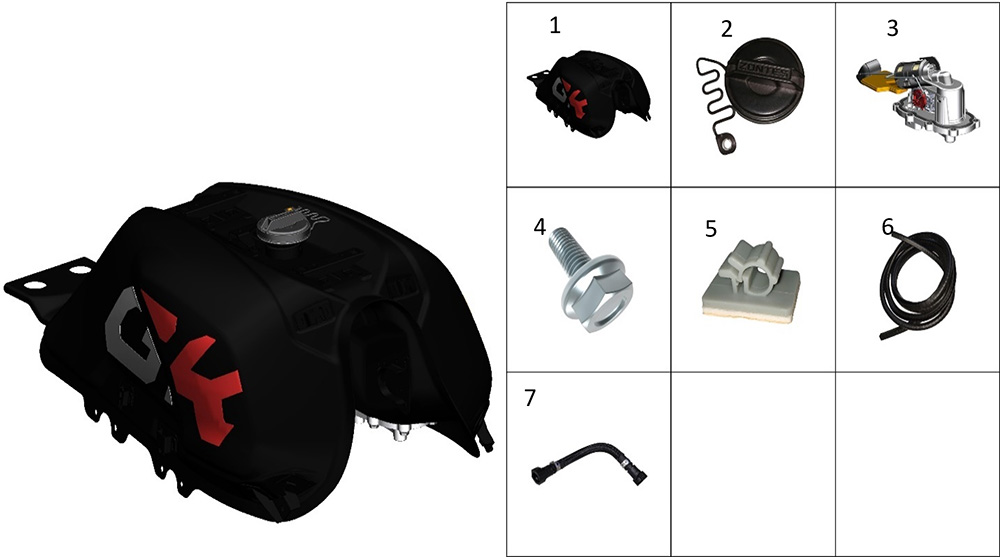 Бак топливный3