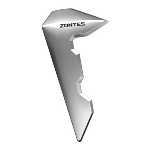 Панель декоративная радиатора левая ZONTES ZT350 GK (серая)