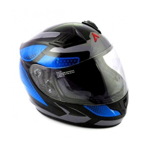 Шлем интеграл ATAKI SC-36 Scope детский (синий/черный глянцевый, YL, 020229-825-5525)