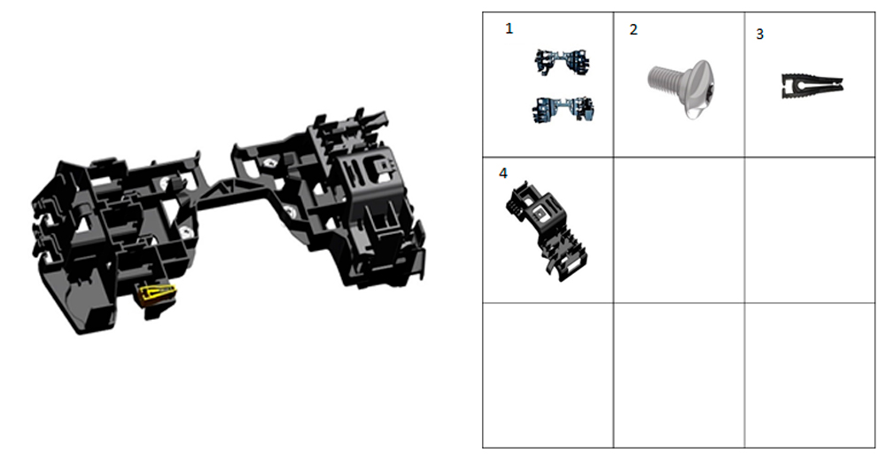 Крышка проводов АКБ