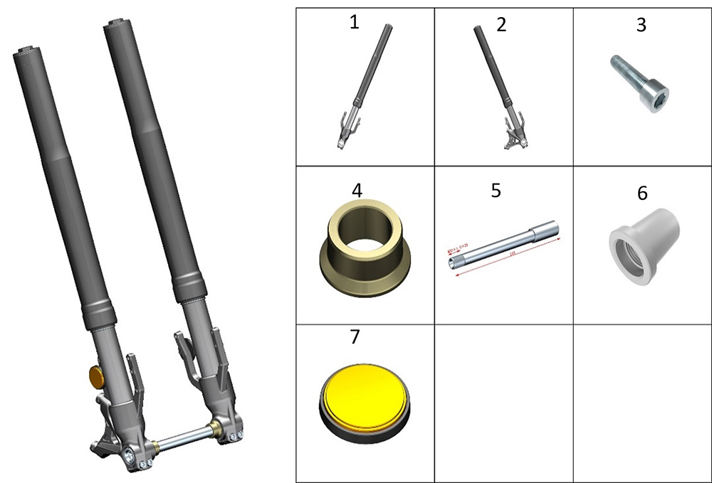 Подвеска передняя