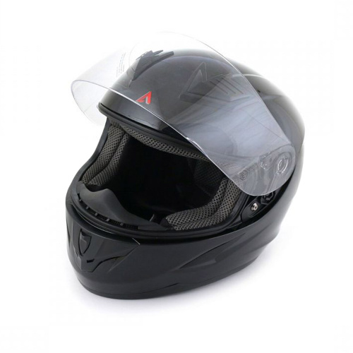 Шлем интеграл ATAKI SC-36 Solid детский (черный глянцевый, YL, 020229-825-2001)