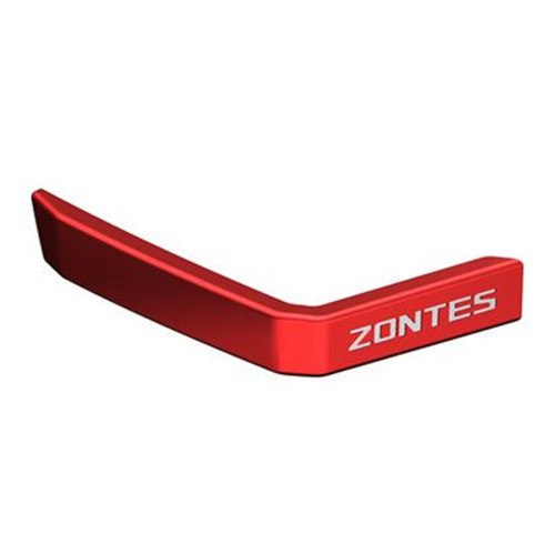Накладка "ZONTES" на фару переднюю (красная) ZONTES ZT350 GK