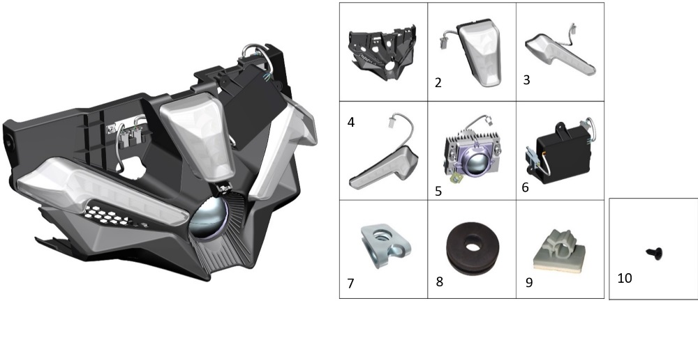 Фара передняя