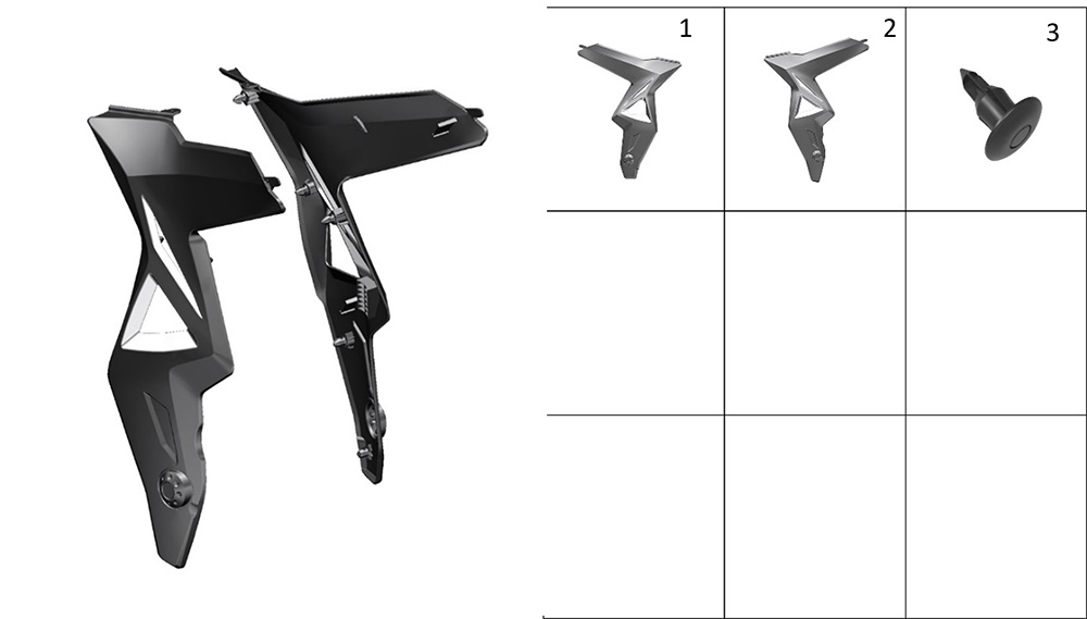 Боковая декоративная накладка 3