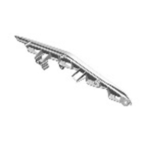 Передняя нижняя правая облицовки панели (серебристая матовая) ZONTES ZT368T-G