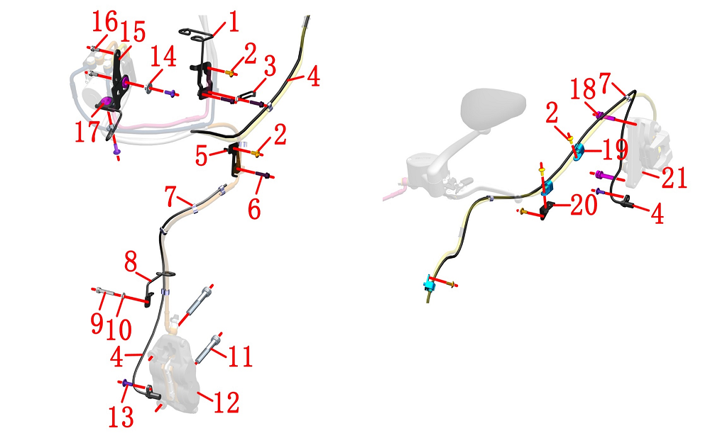 Тормозная система передняя