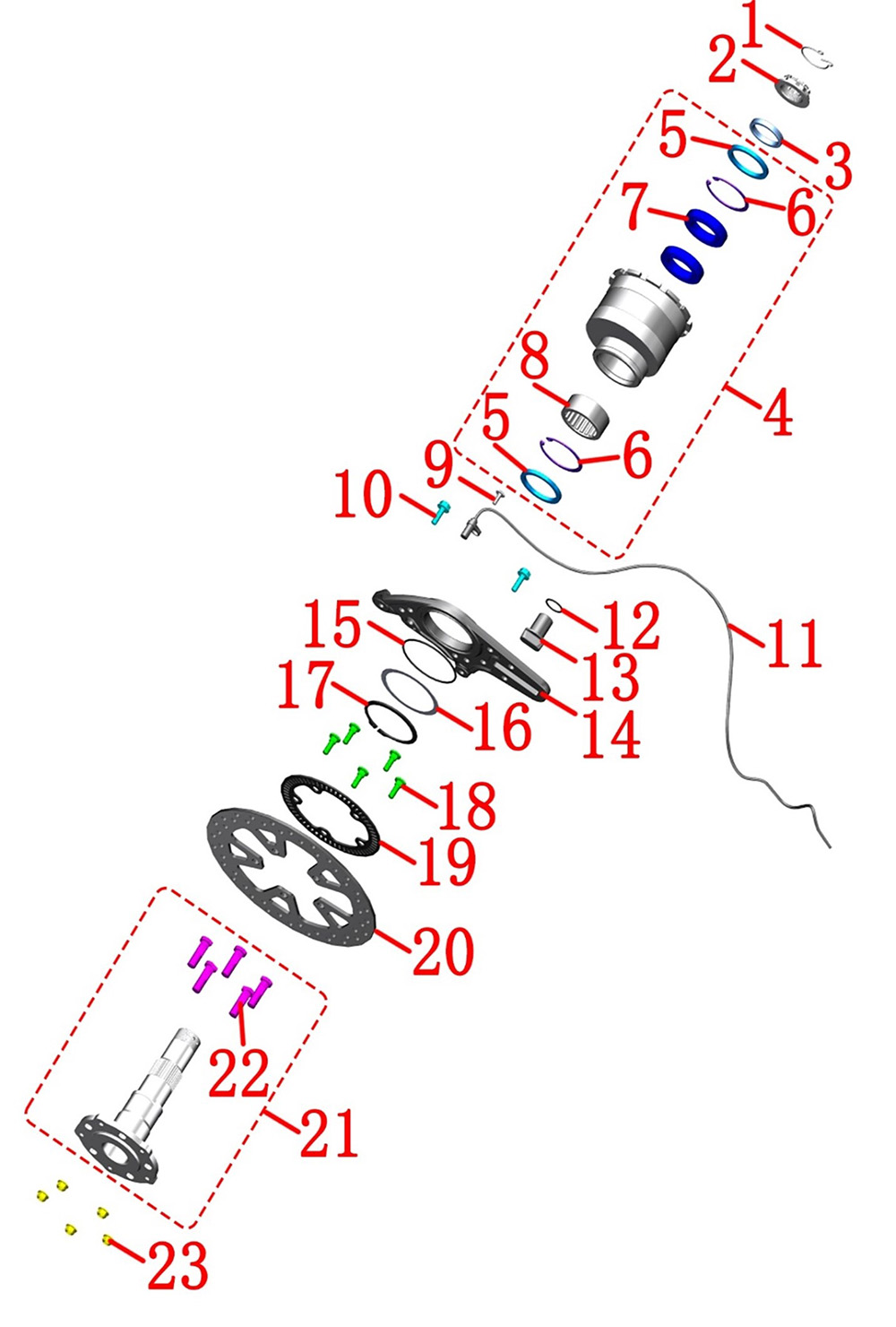 Узел задней оси