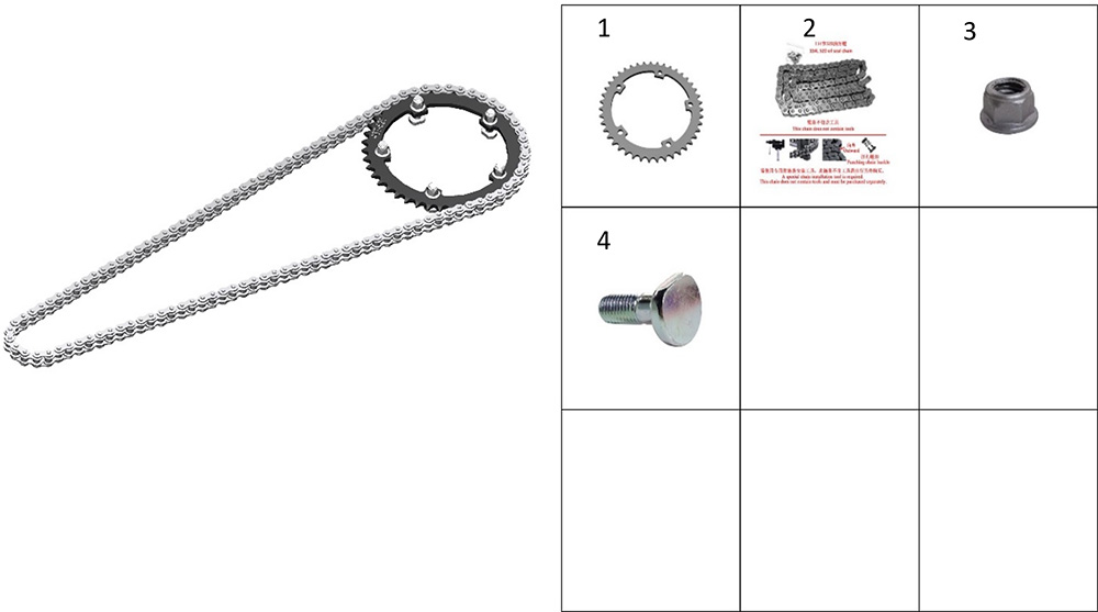 Цепь и приводные звезды