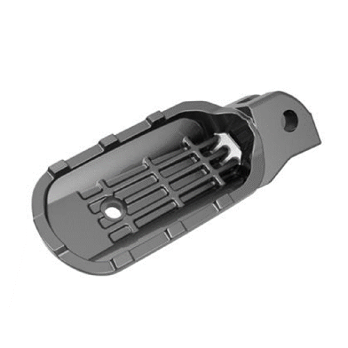 Основание подножки водителя правая ZONTES ZT125-350 (темно-серая)