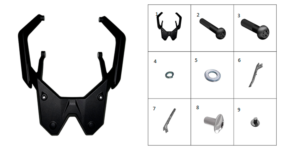 Багажник задний