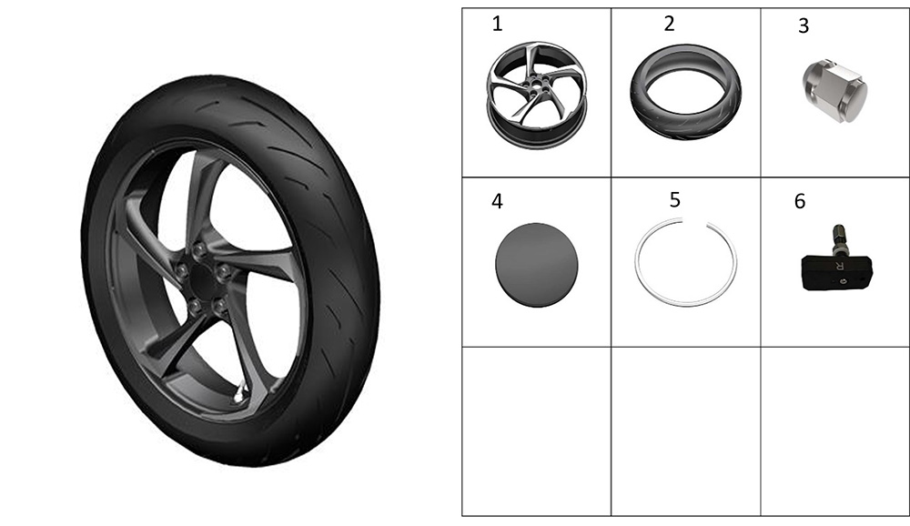 Колесо заднее