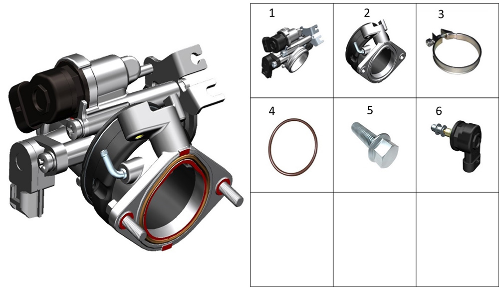 Блок дросселя