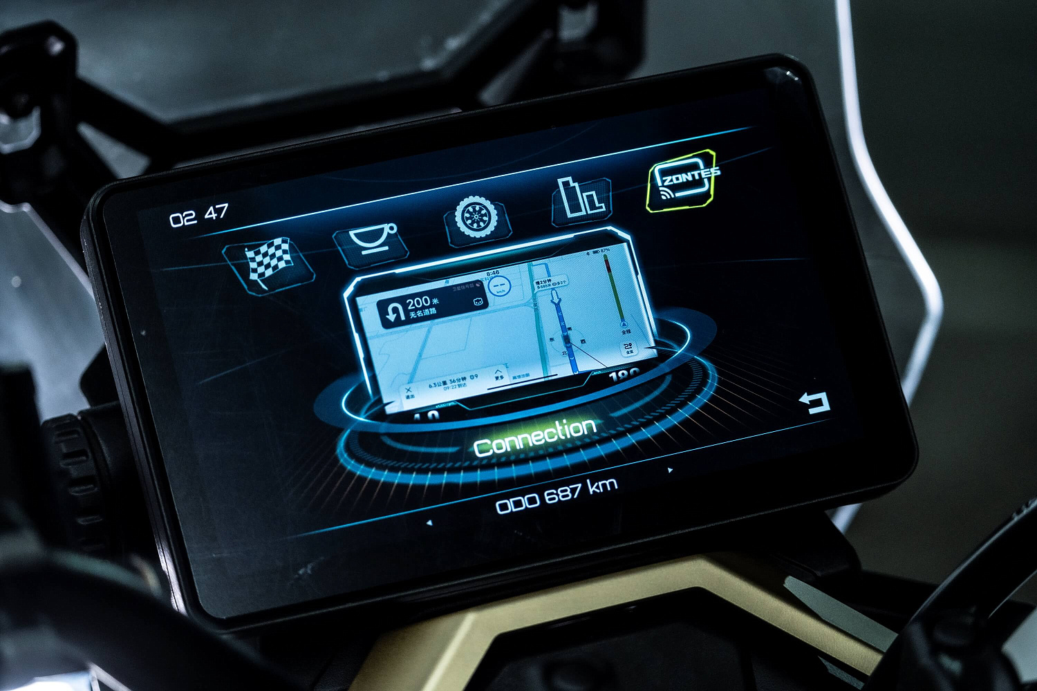 Максискутер ZONTES ZT368-G 17/14